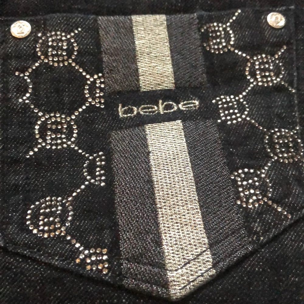 Bebe Premium Rhinestone bootcut 31 - Picture 16 of 16